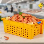 سبد پلاستکی میگو